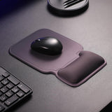 Maxbell Ergonomic Mouse Pad Decor Comfortable with Wrist Rest for Home Laptop Office Purple