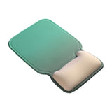 Maxbell Ergonomic Mouse Pad Decor Comfortable with Wrist Rest for Home Laptop Office Green
