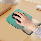 Maxbell Ergonomic Mouse Pad Decor Comfortable with Wrist Rest for Home Laptop Office Green