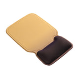 Maxbell Ergonomic Mouse Pad Decor Comfortable with Wrist Rest for Home Laptop Office Yellow