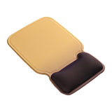 Maxbell Ergonomic Mouse Pad Decor Comfortable with Wrist Rest for Home Laptop Office Yellow