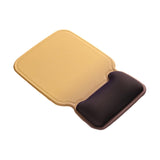Maxbell Ergonomic Mouse Pad Decor Comfortable with Wrist Rest for Home Laptop Office Yellow