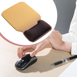 Maxbell Ergonomic Mouse Pad Decor Comfortable with Wrist Rest for Home Laptop Office Yellow