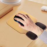 Maxbell Ergonomic Mouse Pad Decor Comfortable with Wrist Rest for Home Laptop Office Yellow