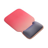 Maxbell Ergonomic Mouse Pad Decor Comfortable with Wrist Rest for Home Laptop Office Red