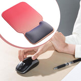 Maxbell Ergonomic Mouse Pad Decor Comfortable with Wrist Rest for Home Laptop Office Red
