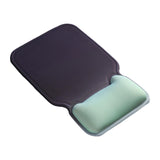 Maxbell Ergonomic Mouse Pad Decor Comfortable with Wrist Rest for Home Laptop Office Blue
