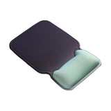 Maxbell Ergonomic Mouse Pad Decor Comfortable with Wrist Rest for Home Laptop Office Blue