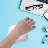 Maxbell Silicone Mouse Wrist Rest Computer Mouse Wrist Support Pad for Gaming Laptop White