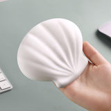 Maxbell Silicone Mouse Wrist Rest Computer Mouse Wrist Support Pad for Gaming Laptop White