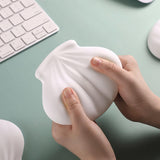 Maxbell Silicone Mouse Wrist Rest Computer Mouse Wrist Support Pad for Gaming Laptop White