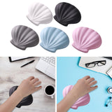 Maxbell Silicone Mouse Wrist Rest Computer Mouse Wrist Support Pad for Gaming Laptop White
