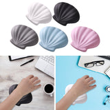 Maxbell Silicone Mouse Wrist Rest Computer Mouse Wrist Support Pad for Gaming Laptop White