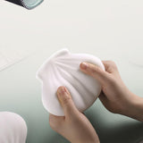 Maxbell Silicone Mouse Wrist Rest Computer Mouse Wrist Support Pad for Gaming Laptop White