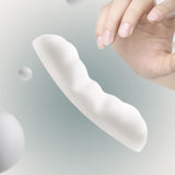 Maxbell Silicone Mouse Wrist Rest Computer Mouse Wrist Support Pad for Gaming Laptop White