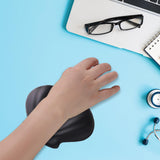 Maxbell Silicone Mouse Wrist Rest Computer Mouse Wrist Support Pad for Gaming Laptop Black
