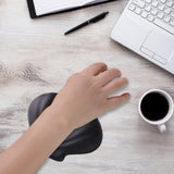 Maxbell Silicone Mouse Wrist Rest Computer Mouse Wrist Support Pad for Gaming Laptop Black