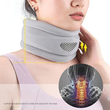 Maxbell Neck Brace Soft Comfortable Neck Support Brace for Travel Sleeping Women Men