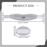 Maxbell Neck Brace Soft Comfortable Neck Support Brace for Travel Sleeping Women Men