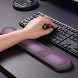 Maxbell Wrist Rest for Mouse Non Slip Wrist Support for Home Writing Brush Men Women Purple