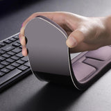 Maxbell Wrist Rest for Mouse Non Slip Wrist Support for Home Writing Brush Men Women Purple