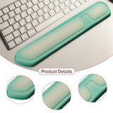 Maxbell Wrist Rest for Mouse Non Slip Wrist Support for Home Writing Brush Men Women Green