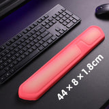 Maxbell Wrist Rest for Mouse Non Slip Wrist Support for Home Writing Brush Men Women Red
