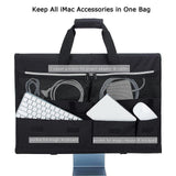 Maxbell Travel Storage Bag Dust Cover for 24inch Desktop Monitor Versatile Accessory