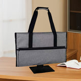 Maxbell Travel Carrying Case 34 inch Screen Computer Professional for Luggage Travel Gray