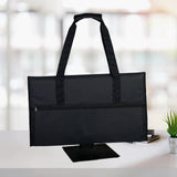 Maxbell Travel Carrying Case 34 inch Screen Computer Professional for Luggage Travel Black