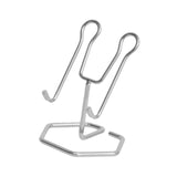 Maxbell Phone Holder Metal Wire Gift Sturdy Cellphone Mount for Travel Bedroom Table Silver