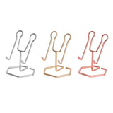 Maxbell Phone Holder Metal Wire Gift Sturdy Cellphone Mount for Travel Bedroom Table Silver