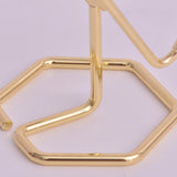 Maxbell Phone Holder Metal Wire Gift Sturdy Cellphone Mount for Travel Bedroom Table Gold