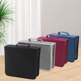 Maxbell CD Case Storage 256 Capacity Carrying Dustproof DVD Case for Office Home Car Black