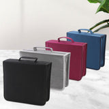 Maxbell CD Case Storage 256 Capacity Carrying Dustproof DVD Case for Office Home Car Black