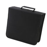 Maxbell CD Case Storage 256 Capacity Carrying Dustproof DVD Case for Office Home Car Black