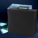 Maxbell CD Case Storage 256 Capacity Carrying Dustproof DVD Case for Office Home Car Black