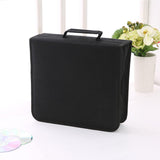 Maxbell CD Case Storage 256 Capacity Carrying Dustproof DVD Case for Office Home Car Black