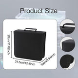 Maxbell CD Case Storage 256 Capacity Carrying Dustproof DVD Case for Office Home Car Black
