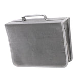 Maxbell CD Case Storage 256 Capacity Carrying Dustproof DVD Case for Office Home Car Gray