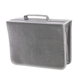 Maxbell CD Case Storage 256 Capacity Carrying Dustproof DVD Case for Office Home Car Gray