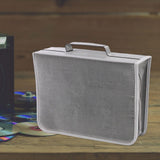 Maxbell CD Case Storage 256 Capacity Carrying Dustproof DVD Case for Office Home Car Gray
