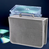 Maxbell CD Case Storage 256 Capacity Carrying Dustproof DVD Case for Office Home Car Gray