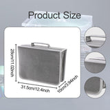 Maxbell CD Case Storage 256 Capacity Carrying Dustproof DVD Case for Office Home Car Gray