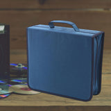 Maxbell CD Case Storage 256 Capacity Carrying Dustproof DVD Case for Office Home Car Deep Blue