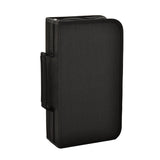 Maxbell DVD Case Holder Organizer 128 Capacity with Handle CD Case Storage for Trips Black