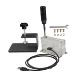 Maxbell USB Sequential Shifter Convenient Game Game Accessories PC Simulator Shifter Black