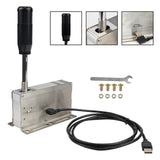 Maxbell USB Sequential Shifter Convenient Game Game Accessories PC Simulator Shifter Black