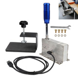 Maxbell USB Sequential Shifter Convenient Game Game Accessories PC Simulator Shifter Blue