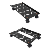Maxbell Computer Tower Stand Accessory Mobile PC Stand Holder for Game Office Home Not Adjustable